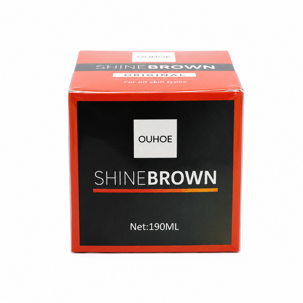 OUHOE ShineBrown – įdegio kremas intensyvesniam įdegiui