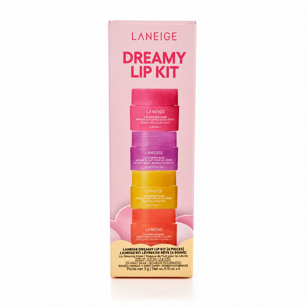 Tai Laneige Dreamy Lip Kit – mini lūpų kaukių rinkinys iš Laneige