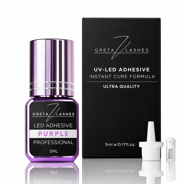 UV LED KLIJAI, VIOLETINIAI-GRETA LASHES