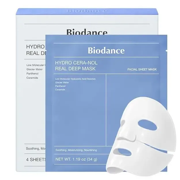 Biodance - Hydro Cera-nol Real Deep Mask – Drėkinamoji Kolageno Veido Kaukė