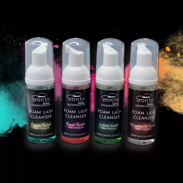 Nenuplaunamos Blakstienų plovimo putos 50 ml
